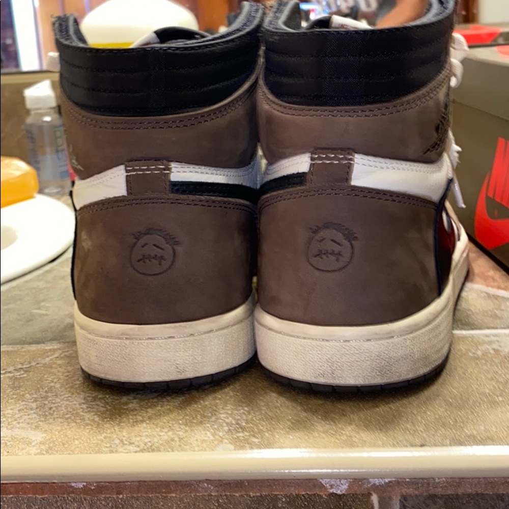 Travis Scott air Jordan 1 - Picture 2 of 10